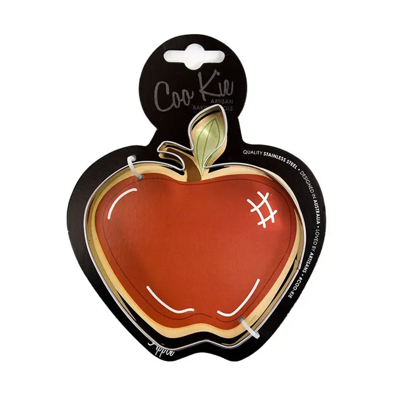 Apple Cookie Cutter – Coo Kie Fruit-Themed Healthy & Festive Design 1
