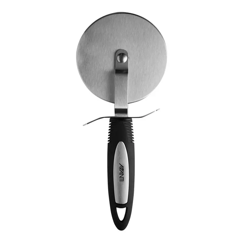 Avanti Soft-Grip Pizza Cutter – 10Cm Ergonomic Stainless Steel Wheel Cutter 1