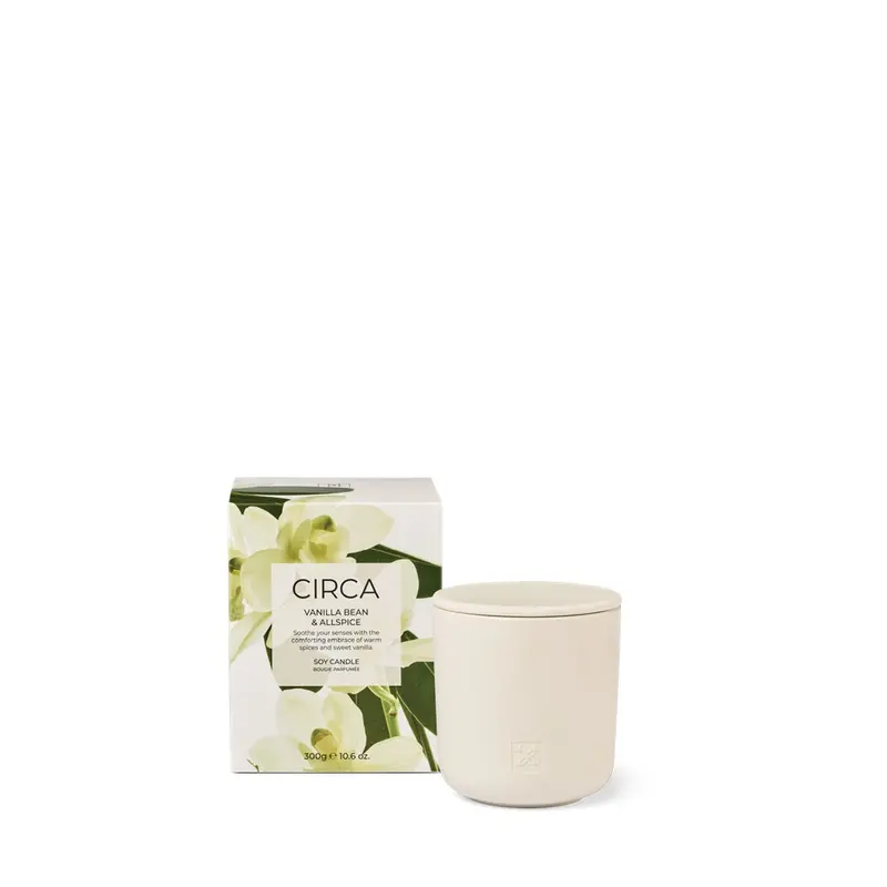 Circa 300G Soy Candle In Vanilla Bean & Allspice Scent 1