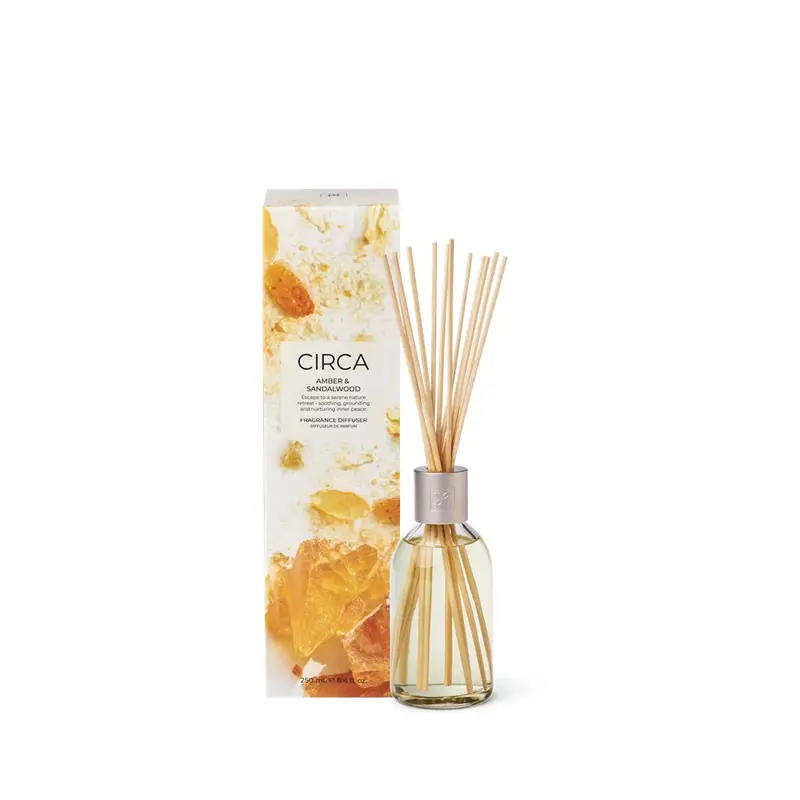 Circa Amber & Sandalwood Reed Diffuser – 250 Ml, Long-Lasting Aroma 1