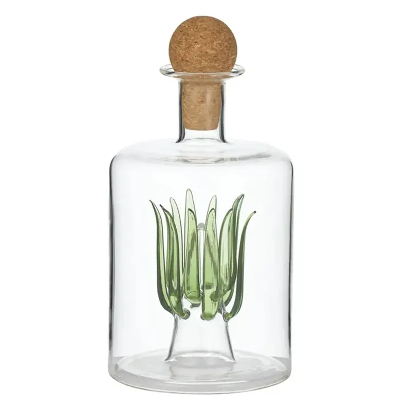 Coast To Coast Agave-Design Tequila Decanter – 1L Glass Carafe 1