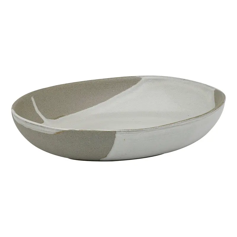 Ecology Nest Oval Ceramic Serving Bowl – 26Cm Diameter 1