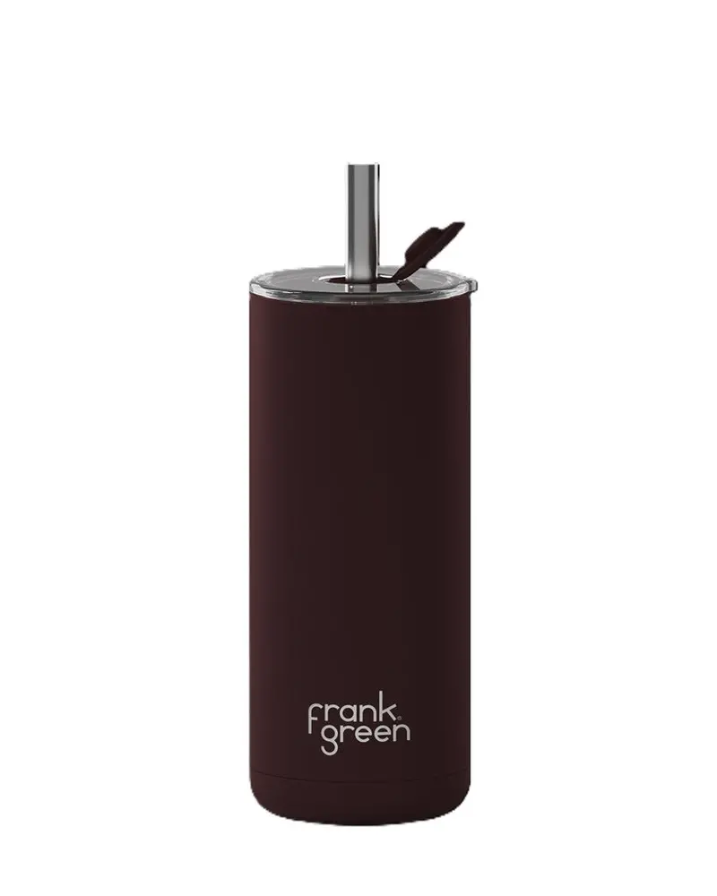 Frank Green Big Chill Insulated Tumbler With Straw – Chocolate Finish 1
