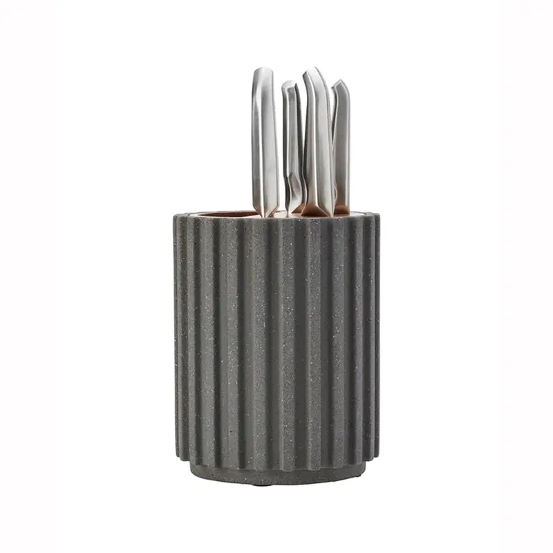 Furi Radial Knife Block Set — 5-Piece In Flint Terrazzo (18+ Id Required) 1