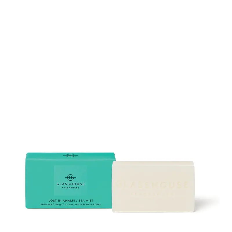 Glasshouse Fragrance Lost In Amalfi Body Bar – 180 G Artisan Soap 1