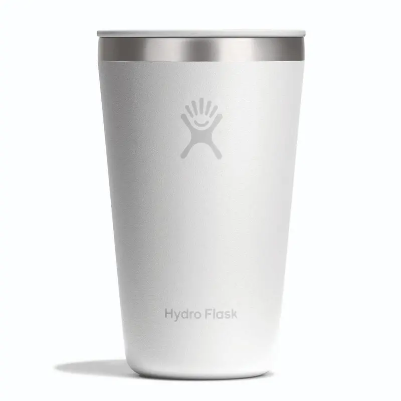 Hydro Flask All-Around Tumbler – 16Oz (473Ml), Pure White Press-In Lid 1