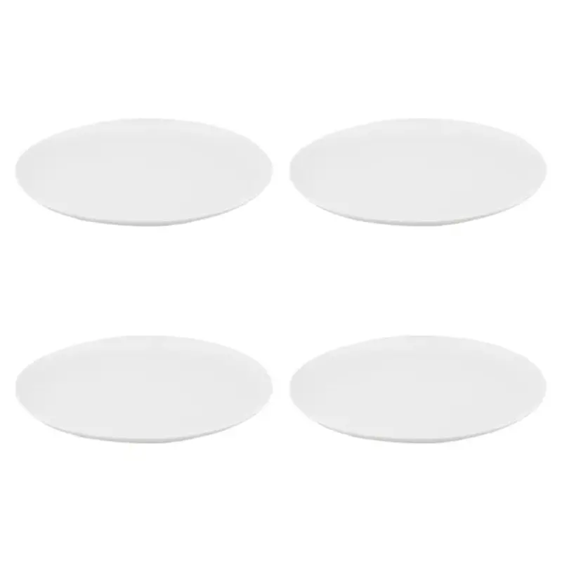 Ladelle Flinders White Dinner Plate Set – 4-Pack 1