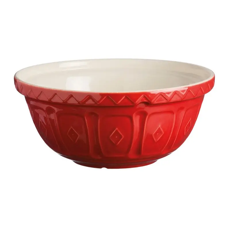 Mason Cash Classic Red Mixing Bowl – 24Cm / 2L 1