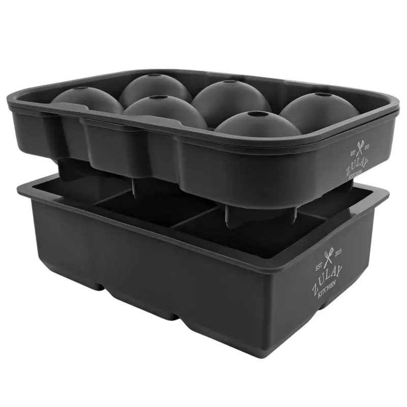 Silicone Square And Sphere Baking Mold Combo (2-Piece Set) 1