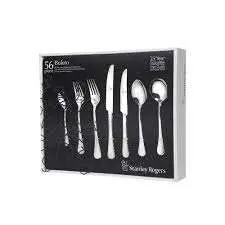 Stanley Rogers Bolero 56-Piece Stainless Steel Cutlery Set With Carry Case 1