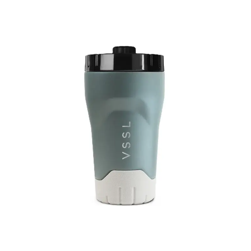 Vssl Rift Vacuum-Insulated Tumbler – 295 Ml (10 Oz), Wild Sage Finish 1