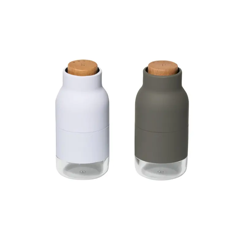 Wilkie Brothers Monochrome Salt & Pepper Mill Set – 12 Cm Tall 1