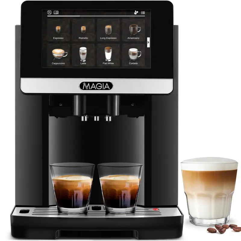 Zulay Magiá Pro Barista Machine – Espresso, Steam, Froth & Brew All-In-One 1